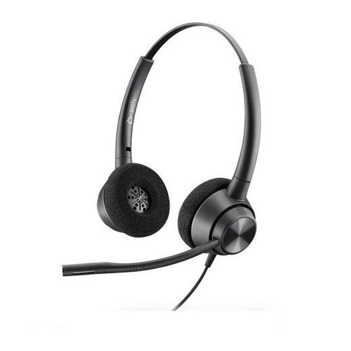 Headphones with Microphone Poly EncorePro 320 Black
