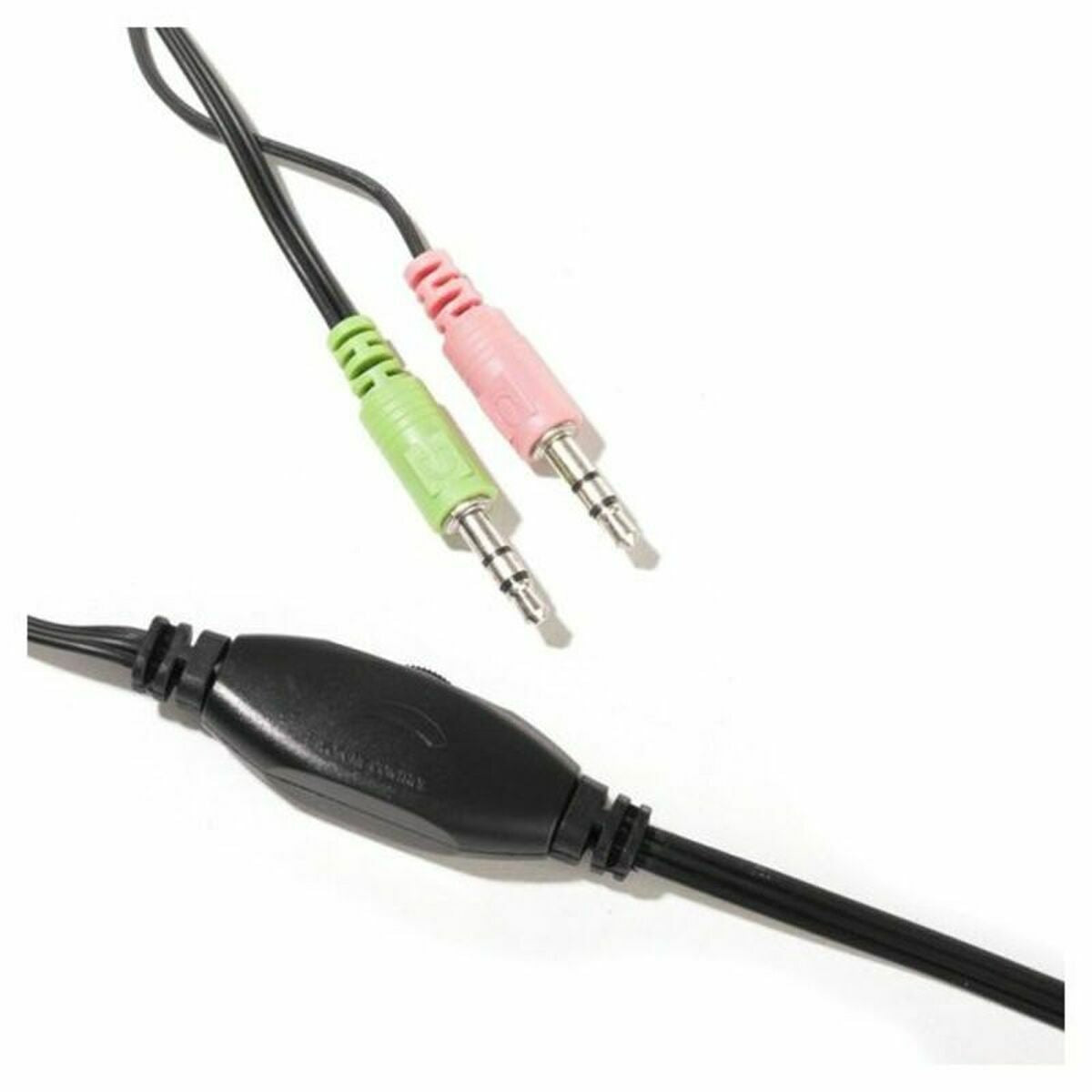 Headphones with Microphone NGS NGS-HEADSET-0003 Black