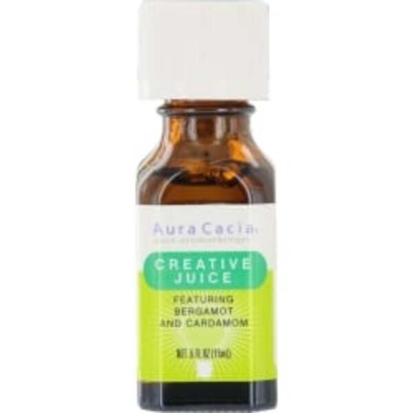 ESSENTIAL OILS AURA CACIA by Aura Cacia CREATIVE JUICE-ESSENTIAL OIL 0.5 OZ For Anyone