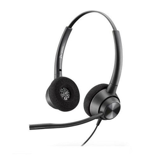 Headphones with Microphone Poly EncorePro 320 Black