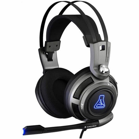 Headphones with Microphone The G-Lab KORP200-G Grey