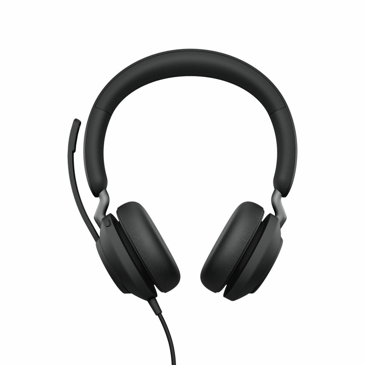 Headphones with Microphone Jabra Evolve2 40, MS Stereo Black