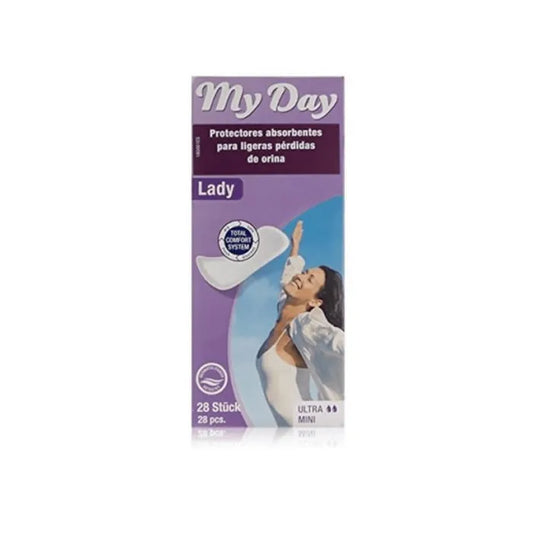 "My Day Incontinence Absorbent Protector Ultra Mini 28 Units"