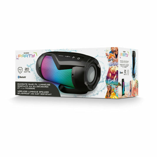 Portable Bluetooth Speakers Shine Inline PARTYBTIPMINI Black 20 W