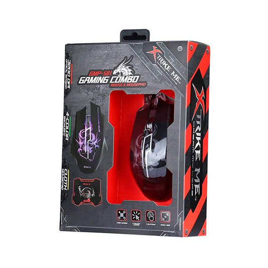 Gaming Mouse and Mat Xtrike Me