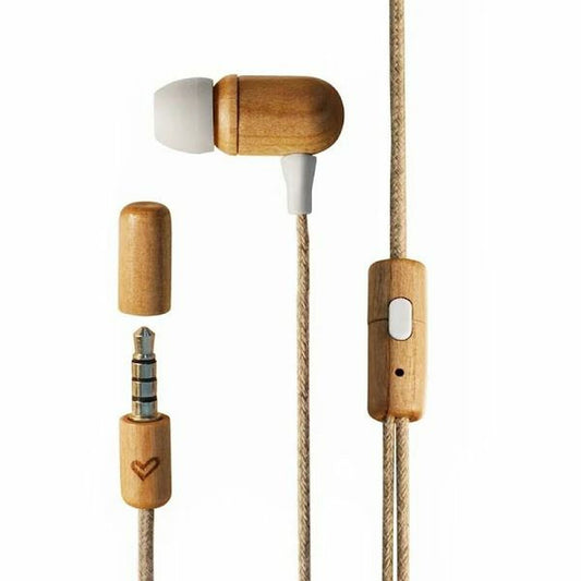Headphones with Microphone Energy Sistem 450428 USB-C Brown